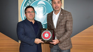 Rektör Oğurlu, Judo Federasyonu Başkanı Huysuz’u Ağırladı