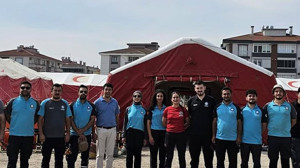 Sağlık-Sen Balıkesir Şubesi'nden UMKE Ekibine Ziyaret