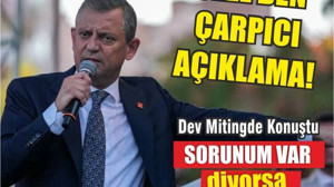 Özel’den ‘Kürt Sorunu’ Açıklaması