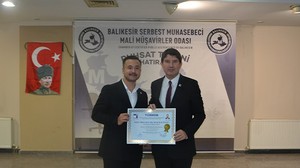 SMMM Odasında Yeni Üyelere Ruhsat Töreni