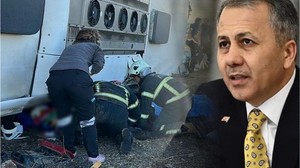 Bakan Yerlikaya Kaza Hakkında Bilgi Verdi