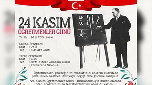 İl Milli Eğitim Müdürlüğü'nün Öğretmenler Günü Programı Açıklandı