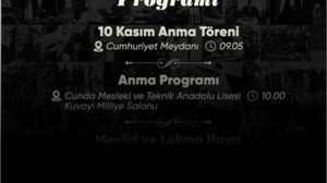 Ayvalık'ta 10 Kasım Anma Programı Belli Oldu