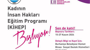 Kadın Hakları Eğitimi Burhaniye'de Başlıyor