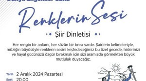 Balıkesir'deki Şiir Dinletisi Tüm Engelleri Aşacak