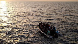 Ayvalık Açıklarında 41 Düzensiz Göçmen Kurtarıldı