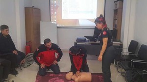 Büyükşehir İtfaiyesinin İlk Yardım Eğitimleri Devam Ediyor