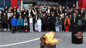 Balıkesir'de Sporcular Mangalda Buluştu