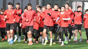 Balıkesirspor U14 Takımı, Yeni Yılın İlk Antrenmanına Çıktı