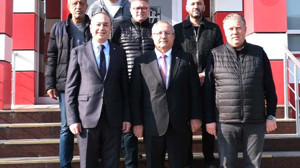 Eski Başkan'dan Balıkesirspor'a Ziyaret