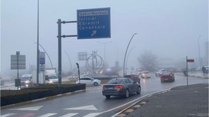 Balıkesir Sabaha Sisle Uyandı
