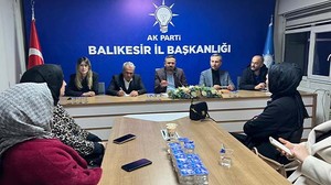 AK Parti Balıkesir İl Teşkilatı Haftalık Olağan Toplantısını Yaptı