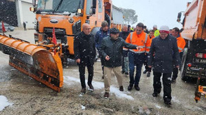 Balıkesir Valisi Ustaoğlu’ndan Karayollarında Kış Tedbirleri İncelemesi