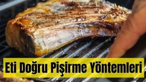 Balıkesir'de Özgü Et Pişirme Yöntemleri