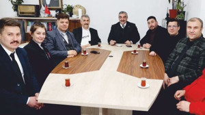 Balya Belediye Başkanı Gaga Ekibiyle Toplandı