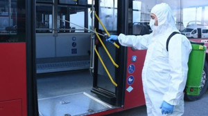 Büyükşehir’den hijyenik ortamda toplu taşıma hizmeti