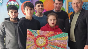 Edremit’te Atık Düğmeler, Sanat Eserine Dönüştü