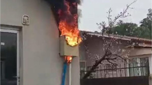 Savaştepede Trafo Patlaması! Vatandaşları alışverişte yakaladı