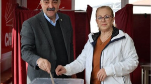 Başkan Gaga, Önseçim Sandığına Gitti