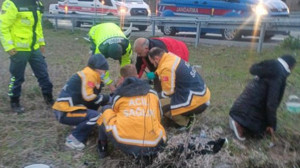 Karesi’de Feci Kaza: Otomobil Takla Attı, 4 Yaralı