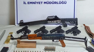 Balıkesir'de Uzun Namlulu Tüfek Ele Geçirildi