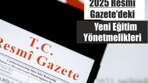 Resmi Gazete 25 Nisan 2025'te Yayımlandı