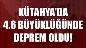 Son Dakika! Kütahya’da Art Arda Deprem