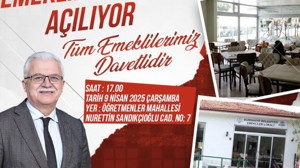 Burhaniye’de Emekli Lokali Açılıyor: Açılış Çarşamba Günü Saat 17.00’de