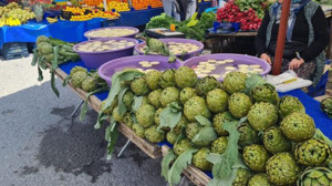 Edremit’te Yaz Sebzeleri, Pazar Tezgahlarında Yerini Aldı