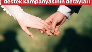 Evlenecek Çiftlere Büyük Destek! Bakanlık Açıkladı