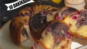 Balıkesir Karadutlarıyla Puf Puf Kek Tarifi