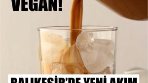 Balıkesir'de Vegan Soğuk Kahve Trendi