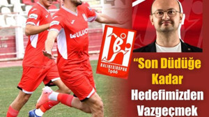 Balıkesirspor“Play-Off Hedefinden Vazgeçmiş Değiliz”