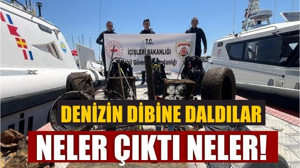 Denizin Dibinden Çıkanlar Şaşırttı!
