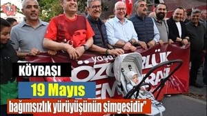 İl Başkanı Erden Köybaşı: “19 Mayıs, bağımsızlık yürüyüşünün simgesidir”