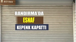 Esnaf Kepenk İndirdi Maça Kitlendi