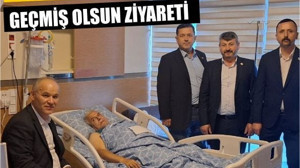 MHP'den Musa Bilal’e Geçmiş Olsun Ziyareti