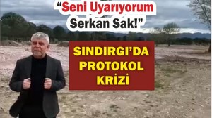 Sındırgı’da Protokol Krizi!