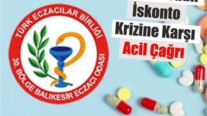 Eczacılardan İskonto Krizine Karşı Acil Çağrı