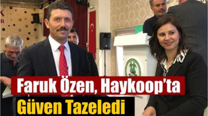 Faruk Özen, Balıkesir Haykoop Başkanlığına Yeniden Seçildi