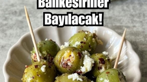 Zeytin ve Peyniri Buluşturan Pratik Meze Tarifi