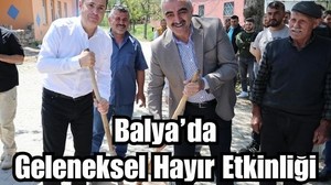 Balya’da Yağmur Hayrına Yoğun Katılım