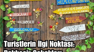 Balıkesir'in Sokaklarındaki Tablolar İlgi Çekiyor