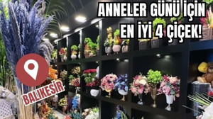 Balıkesir'de Anneler Günü'nde Tercih Edilen 4 Çiçek