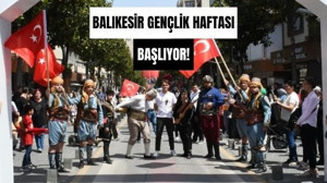 Balıkesir'de Gençlik Haftası Coşkusu Başlıyor