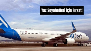 AJet'ten Yurt Dışı Bilet Kampanyası