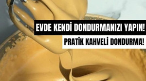 Evde Kahveli Dondurma Tarifi