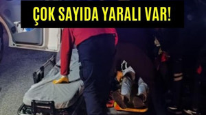 Balıkesir'de Korkutan Kaza! Çok Sayıda Yaralı Var!