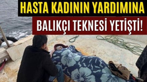 Ambulans Gelemedi Balıkçı Teknesi Götürdü