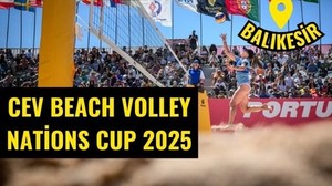 Plaj Voleybolunun Avrupa Finali Burhaniye'de Gerçekleşecek
